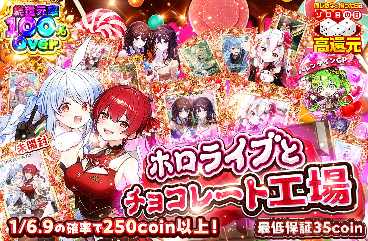 ホロライブとチョコレート工場