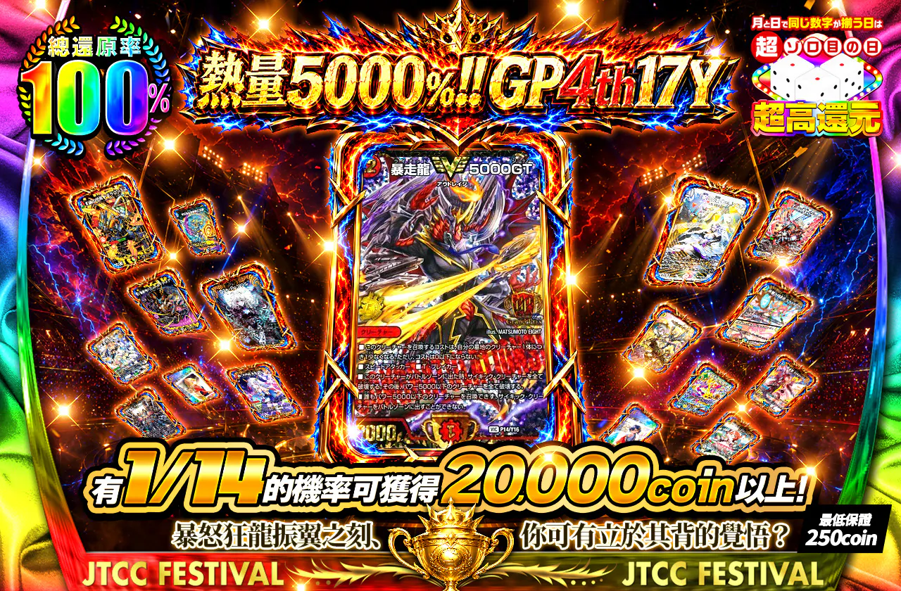 熱量5000%！！GP4th17Y