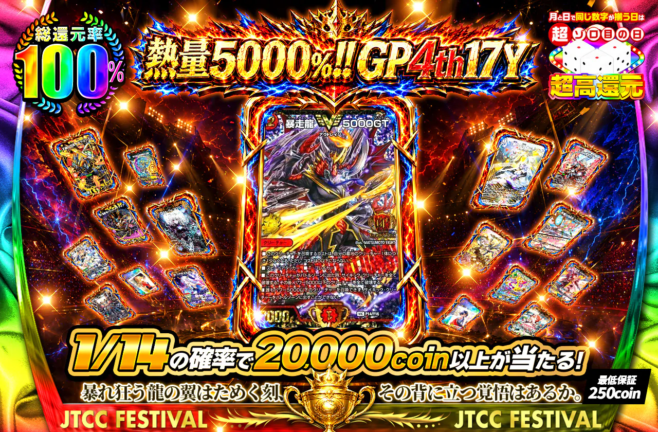 熱量5000%！！GP4th17Y
