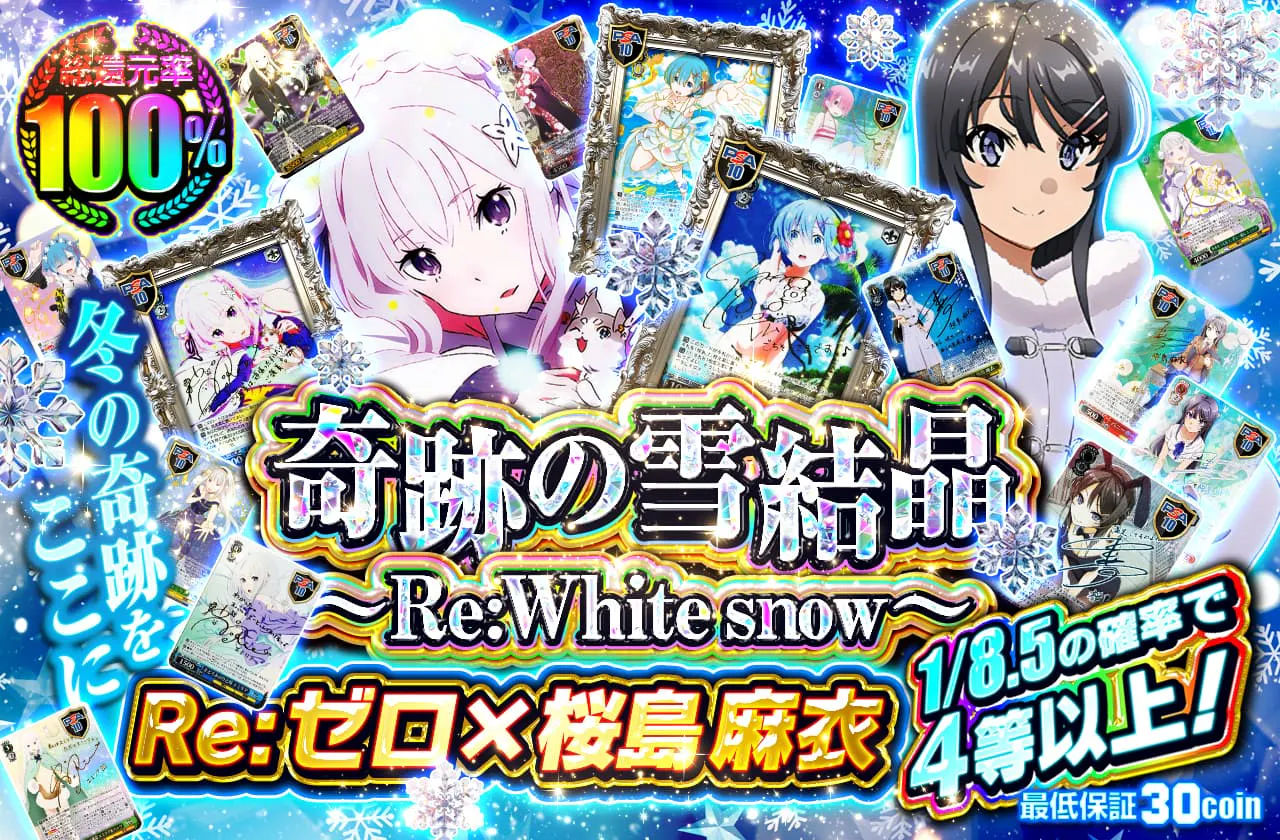 奇跡の雪結晶 ～Re: White snow～