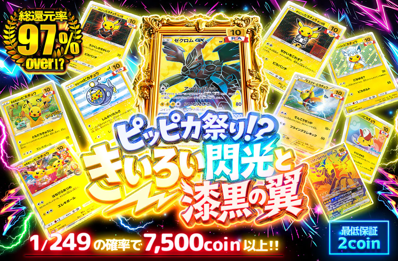 ピッピカ祭り！？きいろい閃光と漆黒の翼