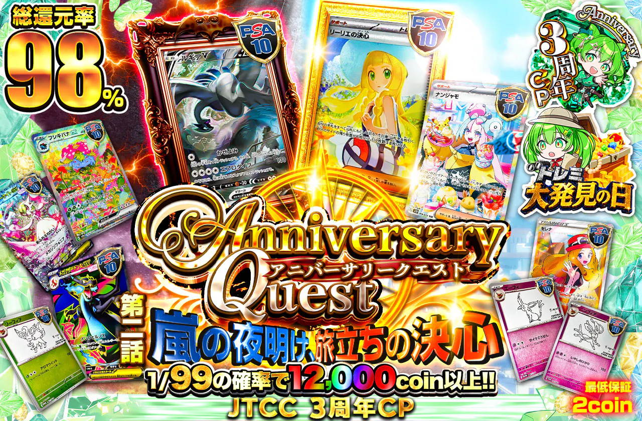 Anniversary Quest 第二話 嵐の夜明け、旅立ちの決心